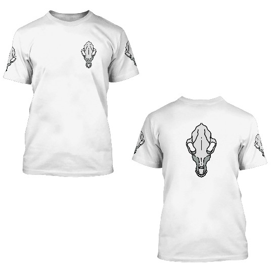 goat skull 3D T Shirts