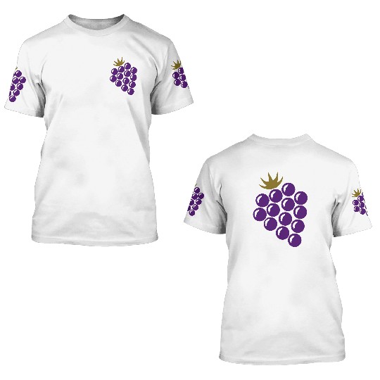 grapes 3D T Shirts