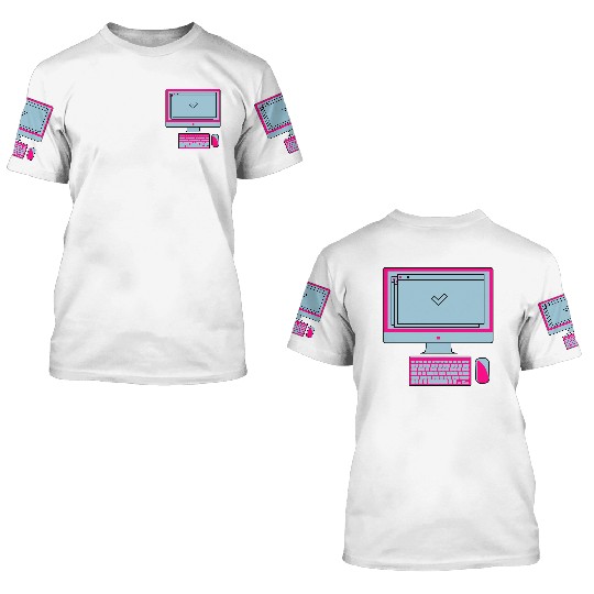 Computer 3D T Shirts