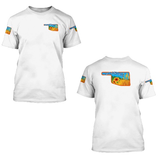 Oklahoma 3D T Shirts
