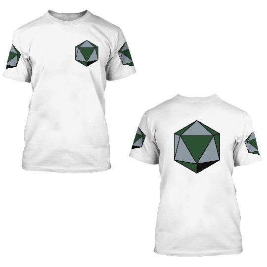 platonic solid 3D T Shirts