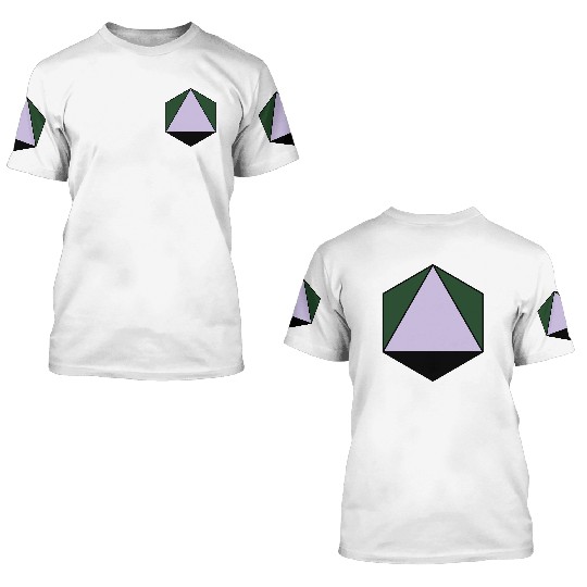 platonic solid 3D T Shirts