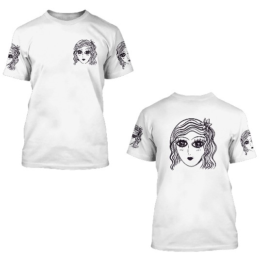 Girl 3D T Shirts