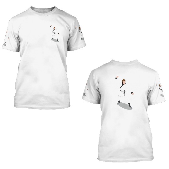 karate 3D T Shirts