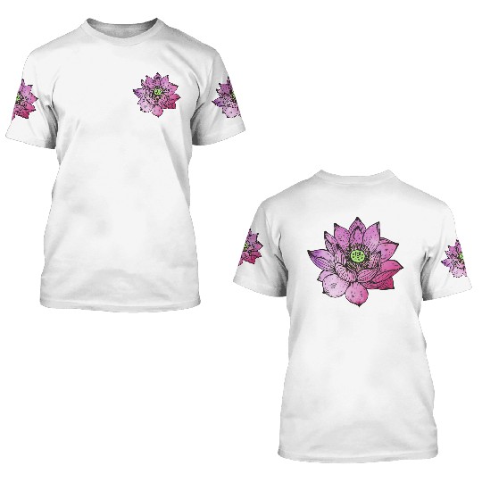 Lotus 3D T Shirts