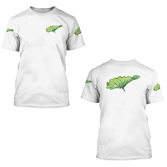 Lotus leaf 3D T Shirts