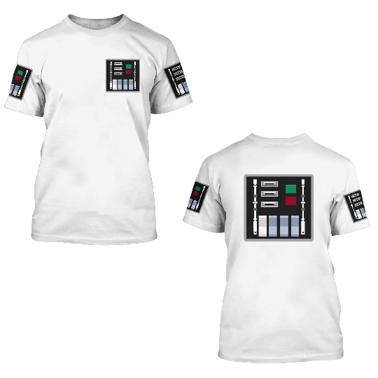 Darth Vader Control Panel - A New Hope 3D T Shirts