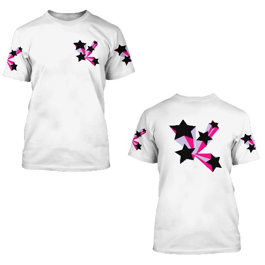 Stars 3d 3D T Shirts