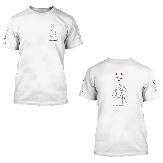 Couple 3D T Shirts