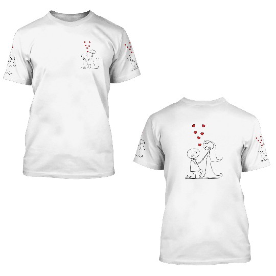 Couple 3D T Shirts