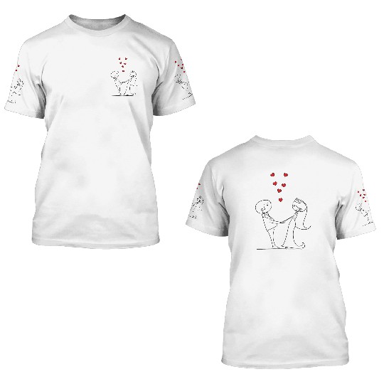 Couple 3D T Shirts
