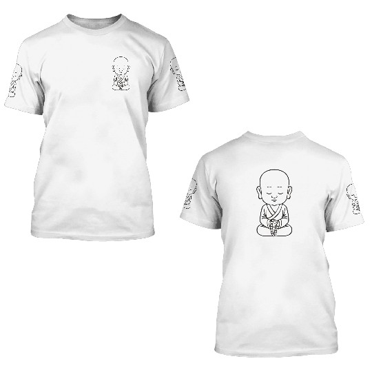Baby Buddha 3D T Shirts