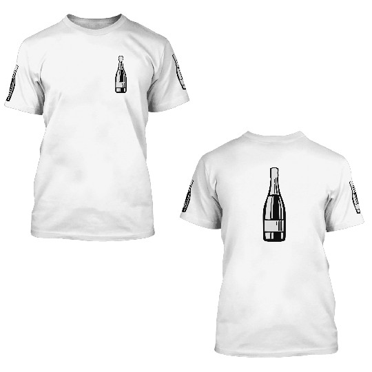 Champagne 3D T Shirts
