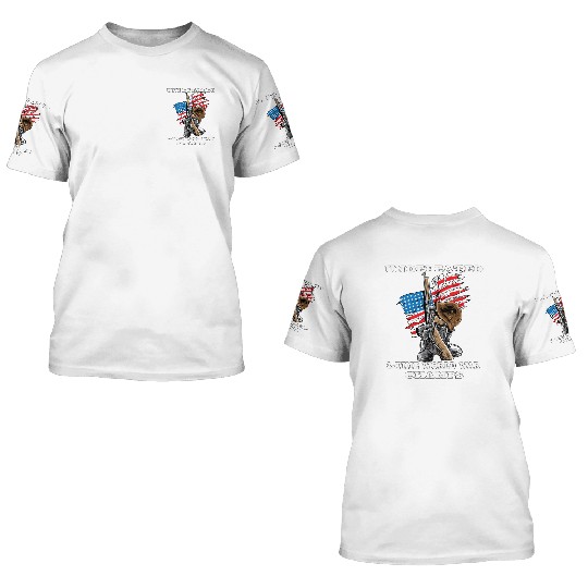 Undefeated World war 2 veteran 3D T Shirts