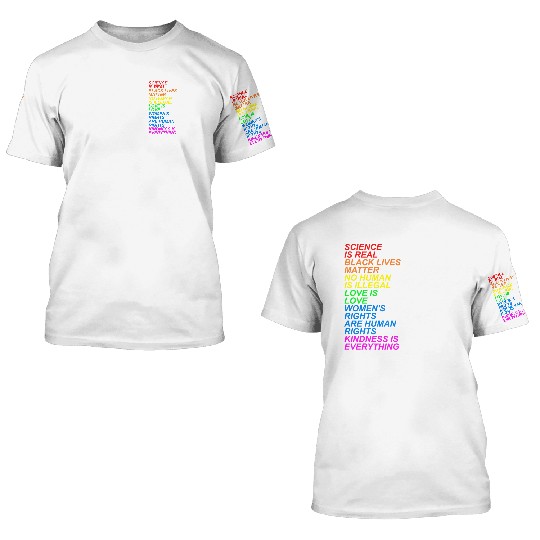 LGBT Science is real gift 3D T Shirts