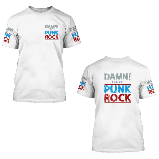 Punk Rock 3D T Shirts