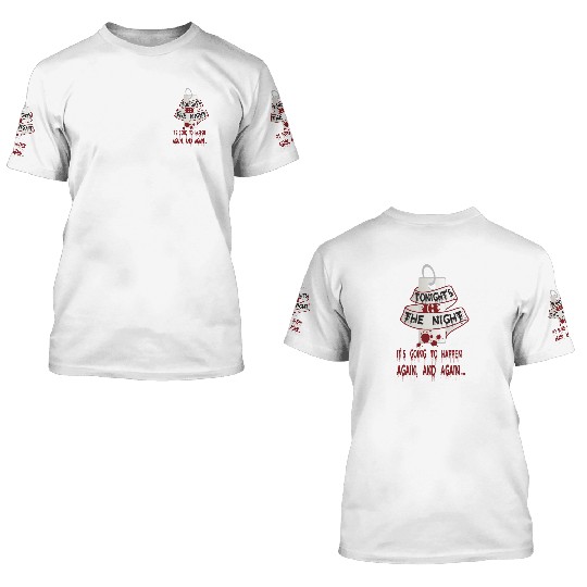 Dexter Blood Night 3D T Shirts