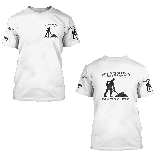 WORK HARD (b) 3D T Shirts