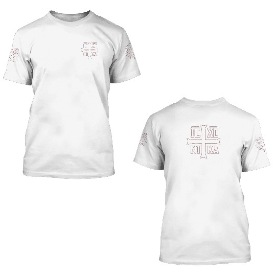 Orthodox Christogram IC XC NIKA Gift 3D T Shirts