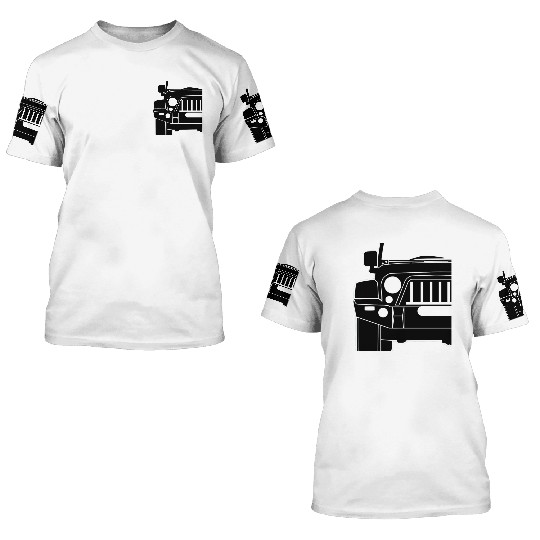 jeep wrang 3D T Shirts