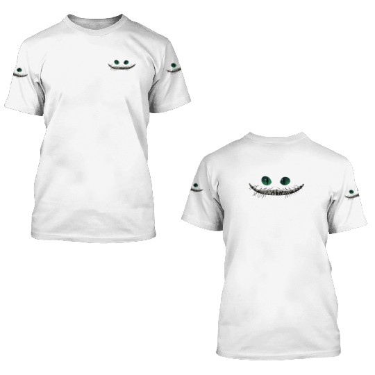 cheshire cat 3D T Shirts