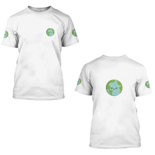 Dont Be Trashy Earth, Fun Save The Planet 3D T Shirts