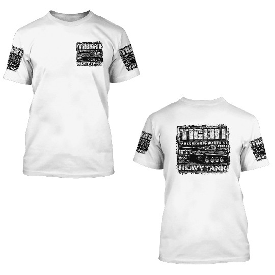 Tiger I 3D T Shirts