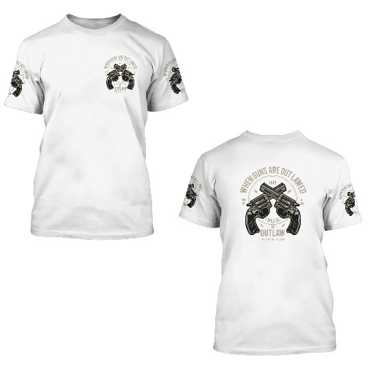 Outlaw 3D T Shirts