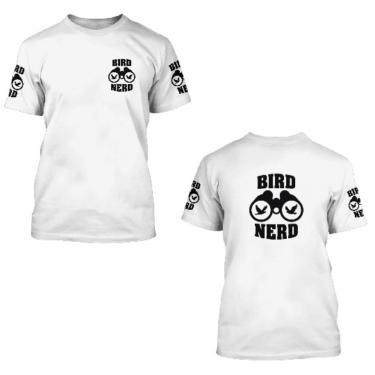 Bird Nerd 3D T Shirts
