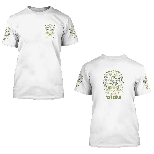US Army Veterans 3D T Shirts