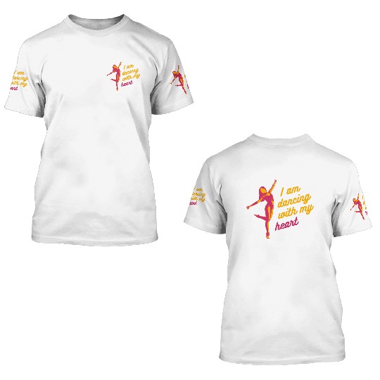 Gymnastics Dance 3D T Shirts