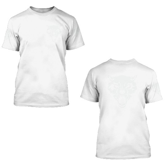 Wolf Bad Wolf Alpha Wolf 3D T Shirts