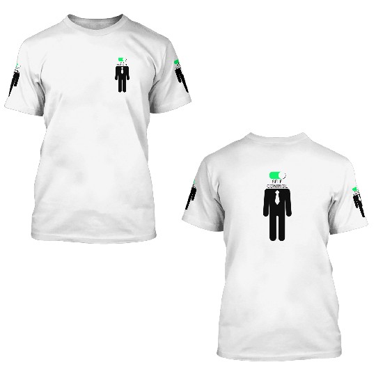 Brain Self Control Turn Off Relax Work Mode On 3D T Shirts