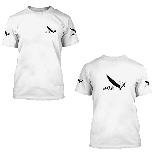 Evolution Catamaran 3D T Shirts