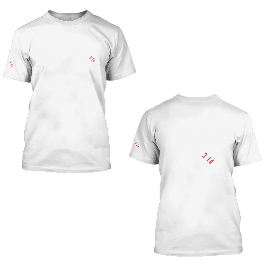 Pi Day 3D T Shirts