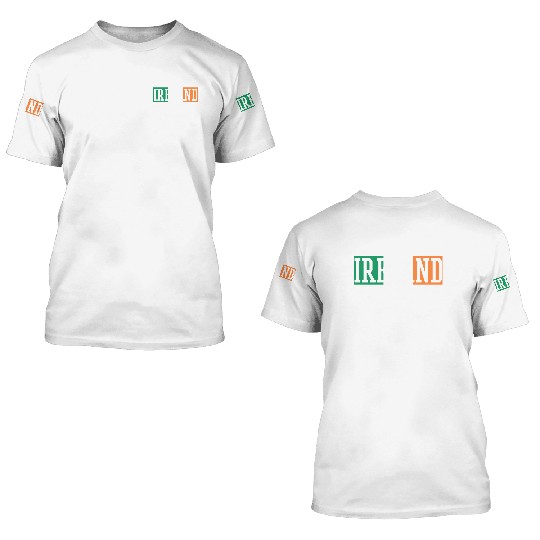 Ireland 3D T Shirts