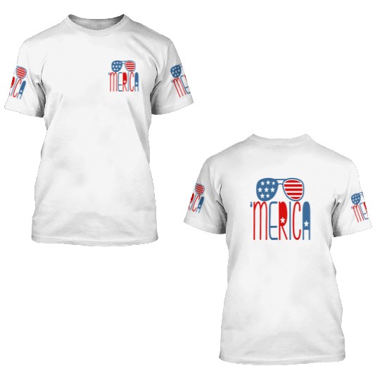merica 3D T Shirts