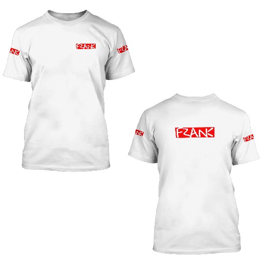 frank white 3D T Shirts