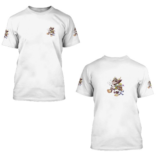 Kids Love Krampus Season 3D T Shirts