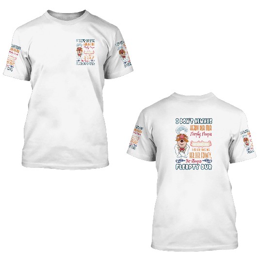 Funny Swedish Chef 3D T Shirts