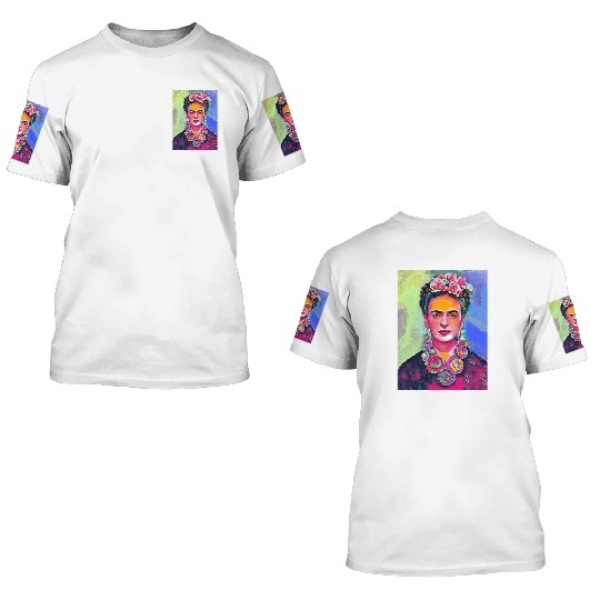 Frida Kahlo 3D T Shirts