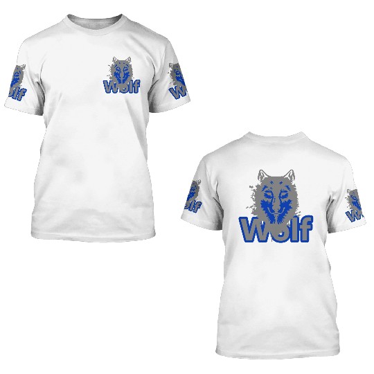 Wolf 3D T Shirts