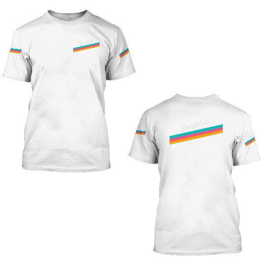 San Antonio Spurs logo 3D T Shirts