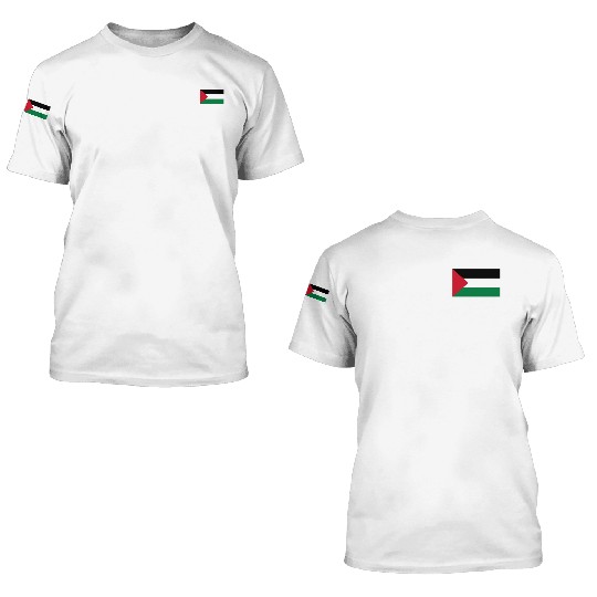 Free palestine 3D T Shirts