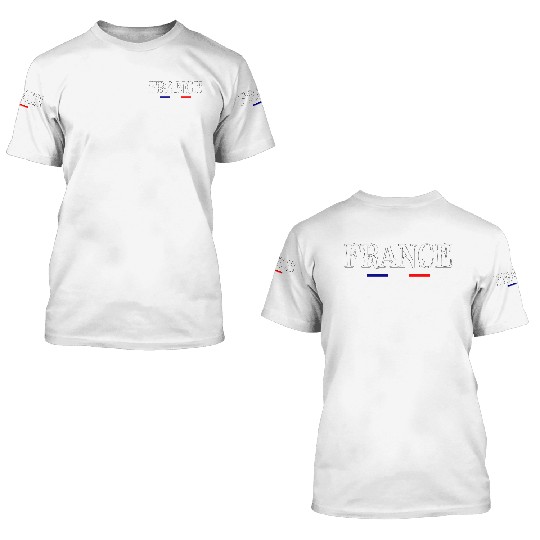 FRANCE 3D T Shirts