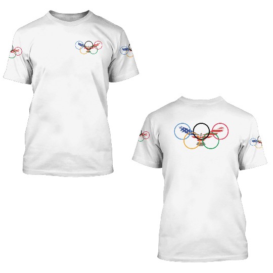 usa olympics 3D T Shirts
