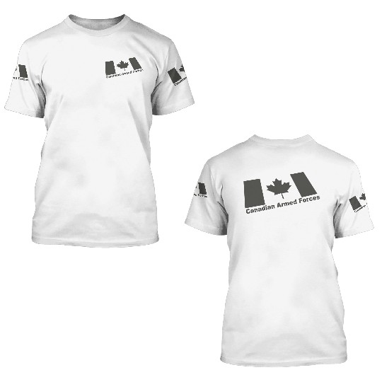 Canadian Armed Forces Army Military 3D T Shirts