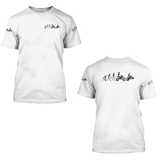 Motocross Evolution 3D T Shirts