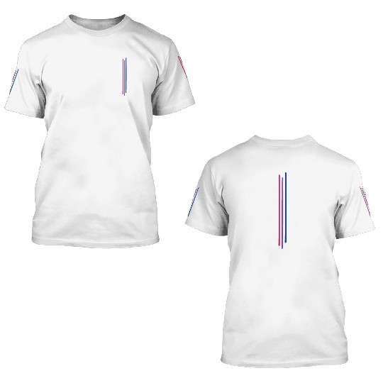 Subtle Bisexual Pride, Bi Flag, Pride Month 3D T Shirts