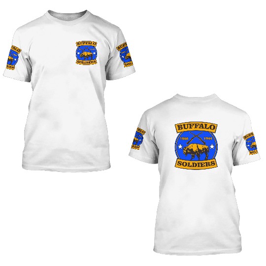 BUFFALO SOLDIERS 3D T Shirts